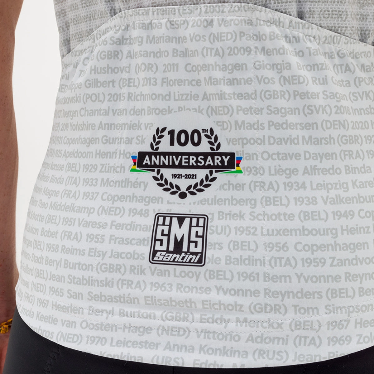 Santini UCI Road 100 Champions jersey