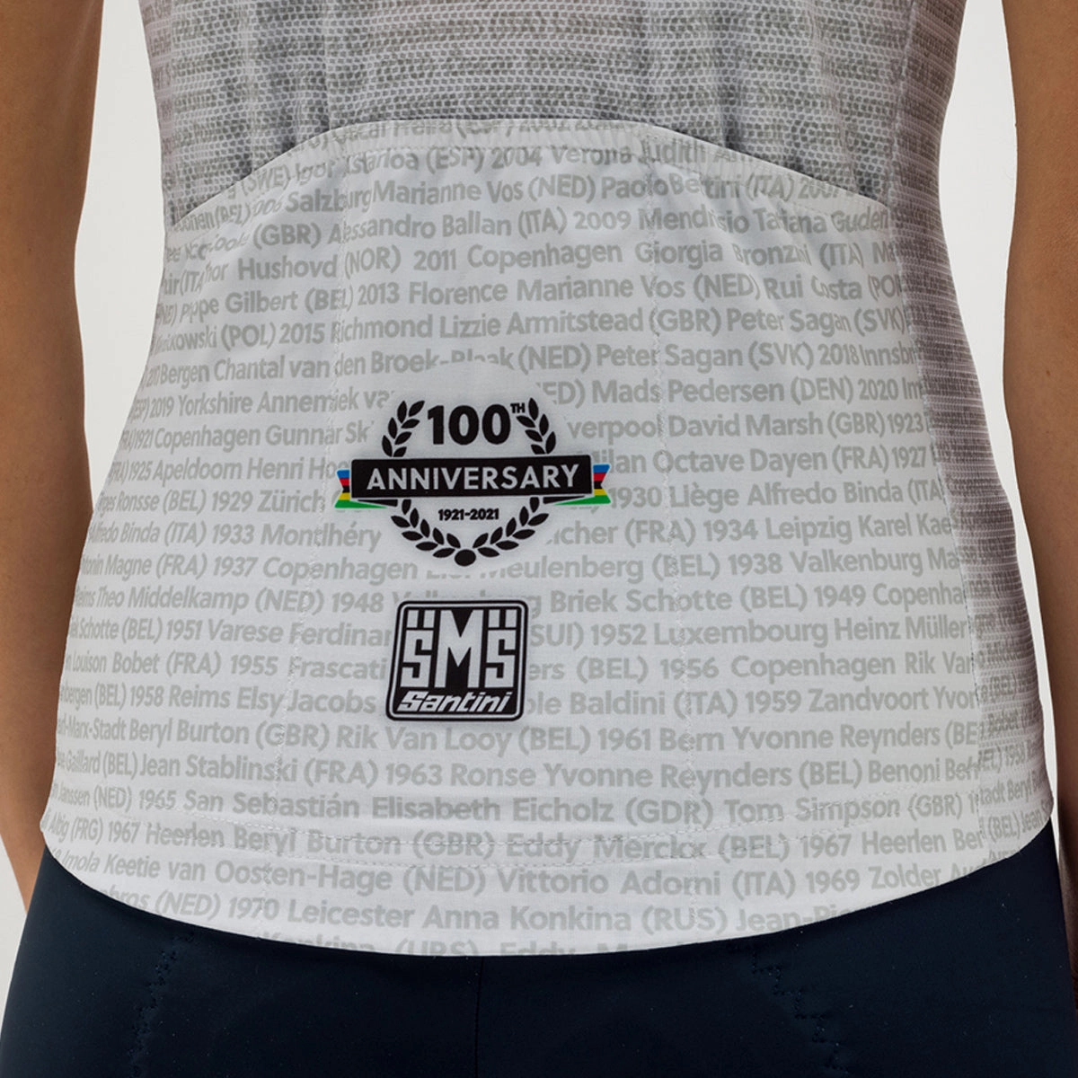 Santini UCI Road 100 Champions women jersey