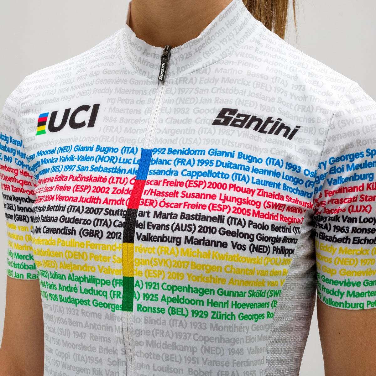 Santini UCI Road 100 Champions women jersey