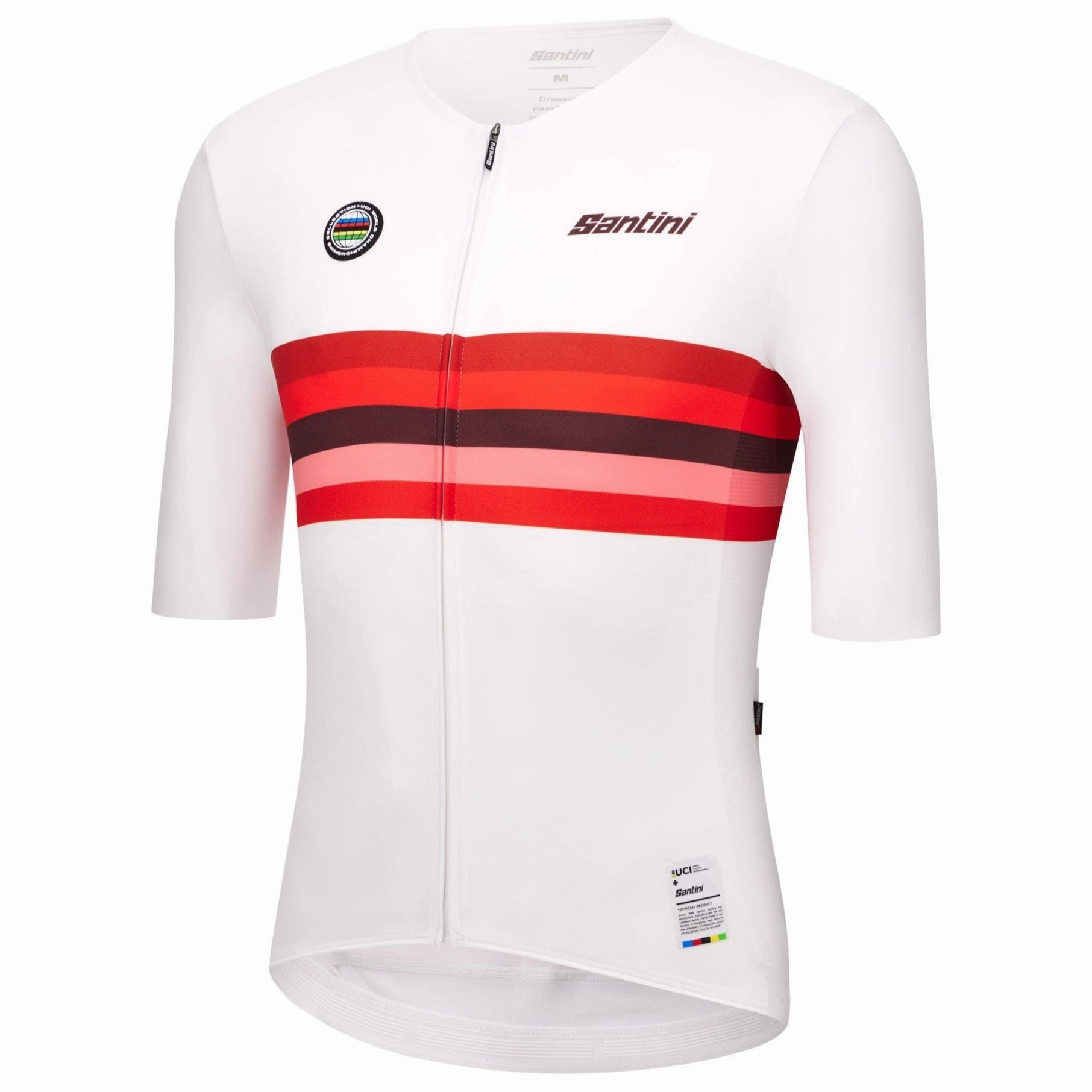 Santini UCI World Champion jersey 2025 - Belgium