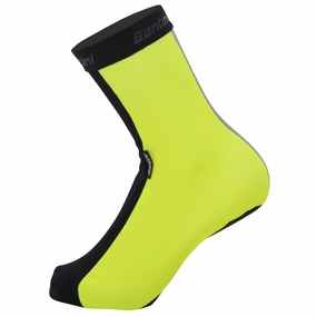 Santini Vega H2O shoe cover - Yellow fluo