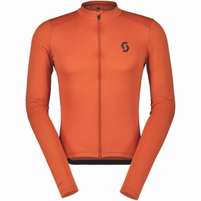 Scott Endurance 10 long sleeves jersey - Dark orange