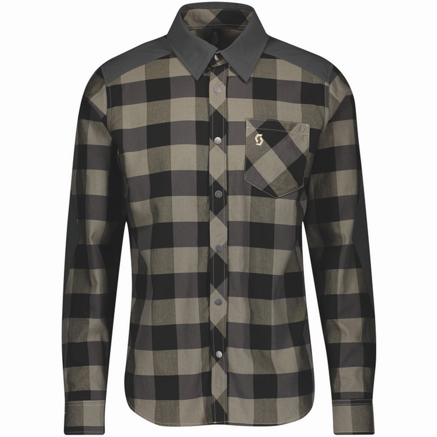 Scott Trail Flow Check Shirt - Brown