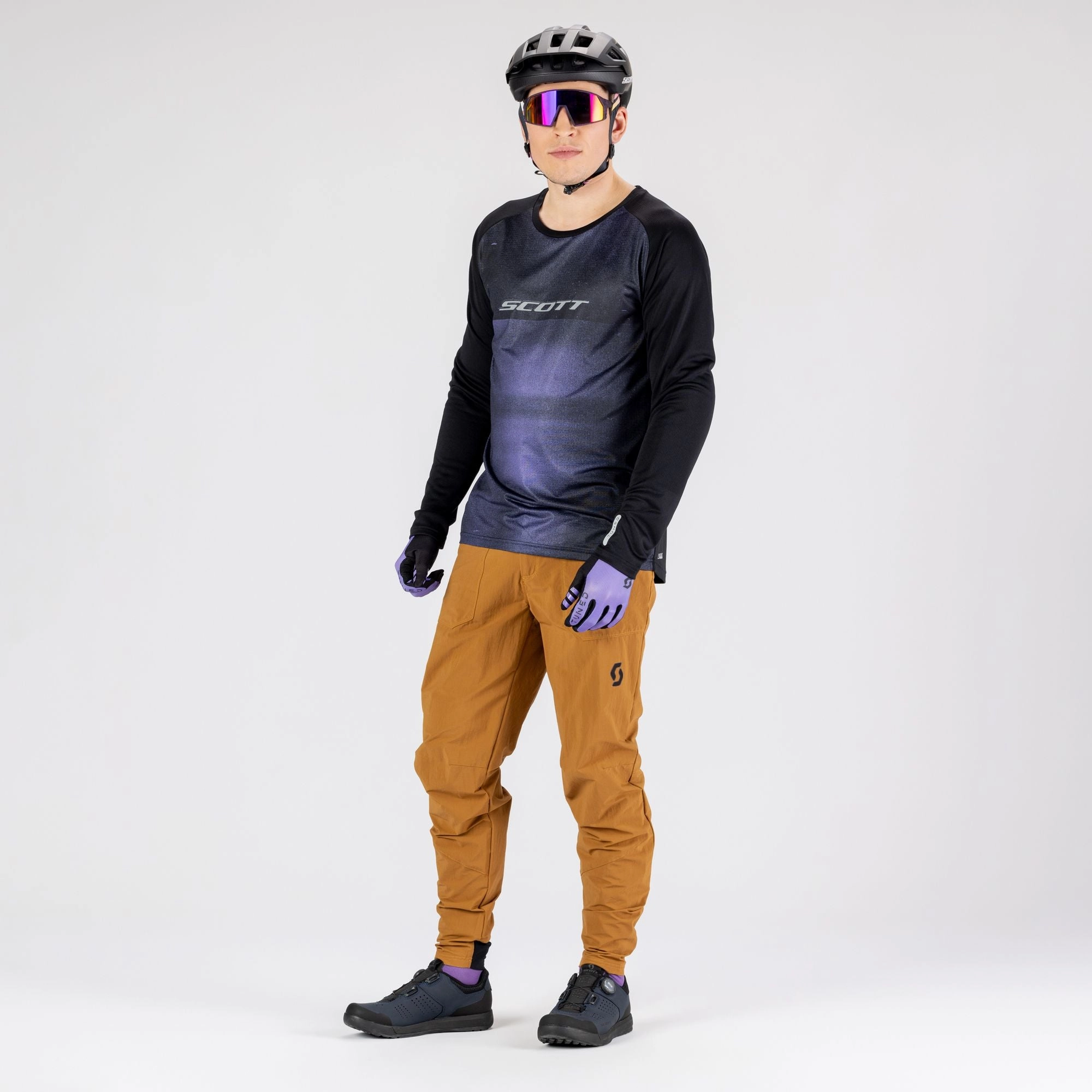 Scott Trail Tuned pants - Brown