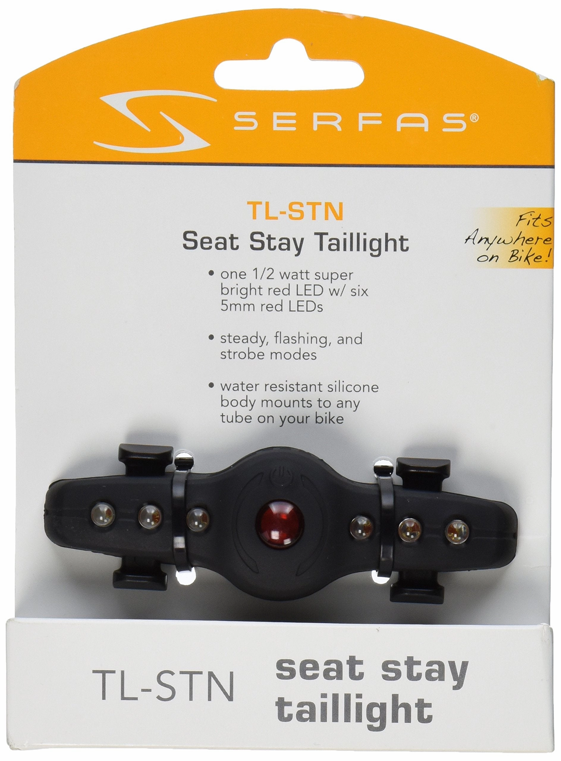 Serfas TL-STN Seat Stay Taillight (Black)