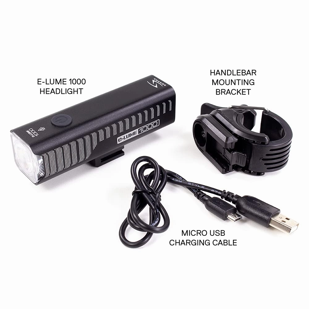 Serfas USM-1000 E-Lume 1000 Lumens Headlight