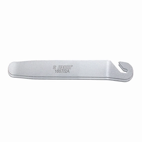 Set of two metal tire levers