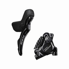 SHIMANO 105 STR7120 Right / Rear Shifter   BR-R7170 Disc Brake Calliper (Mech)