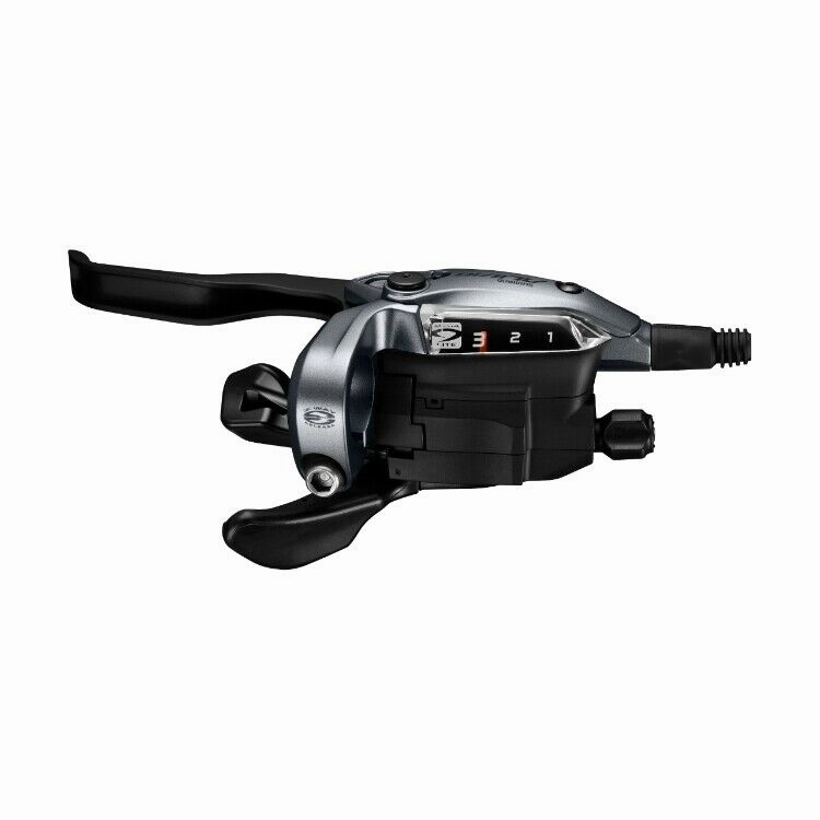 Shimano Alivio M4050 3 Speed STI Shifter Lever & Gear Cable