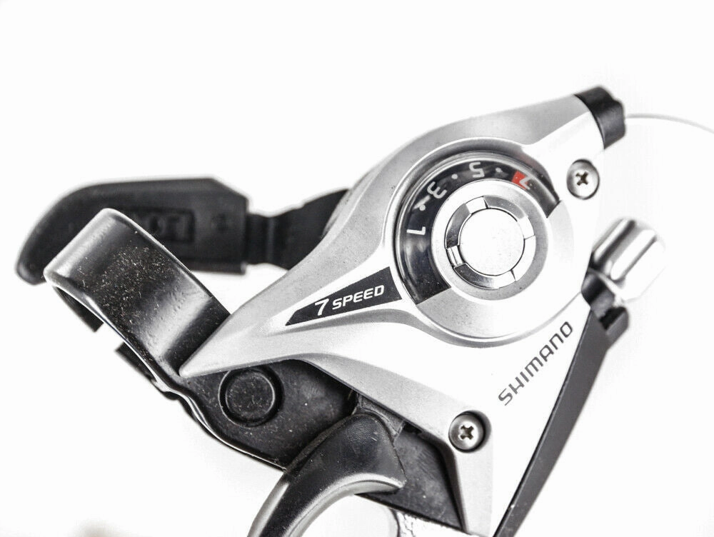 Shimano Altus ST-EF51 7 Speed Ezi Fire Shifter   Lever Set With Gear Cable