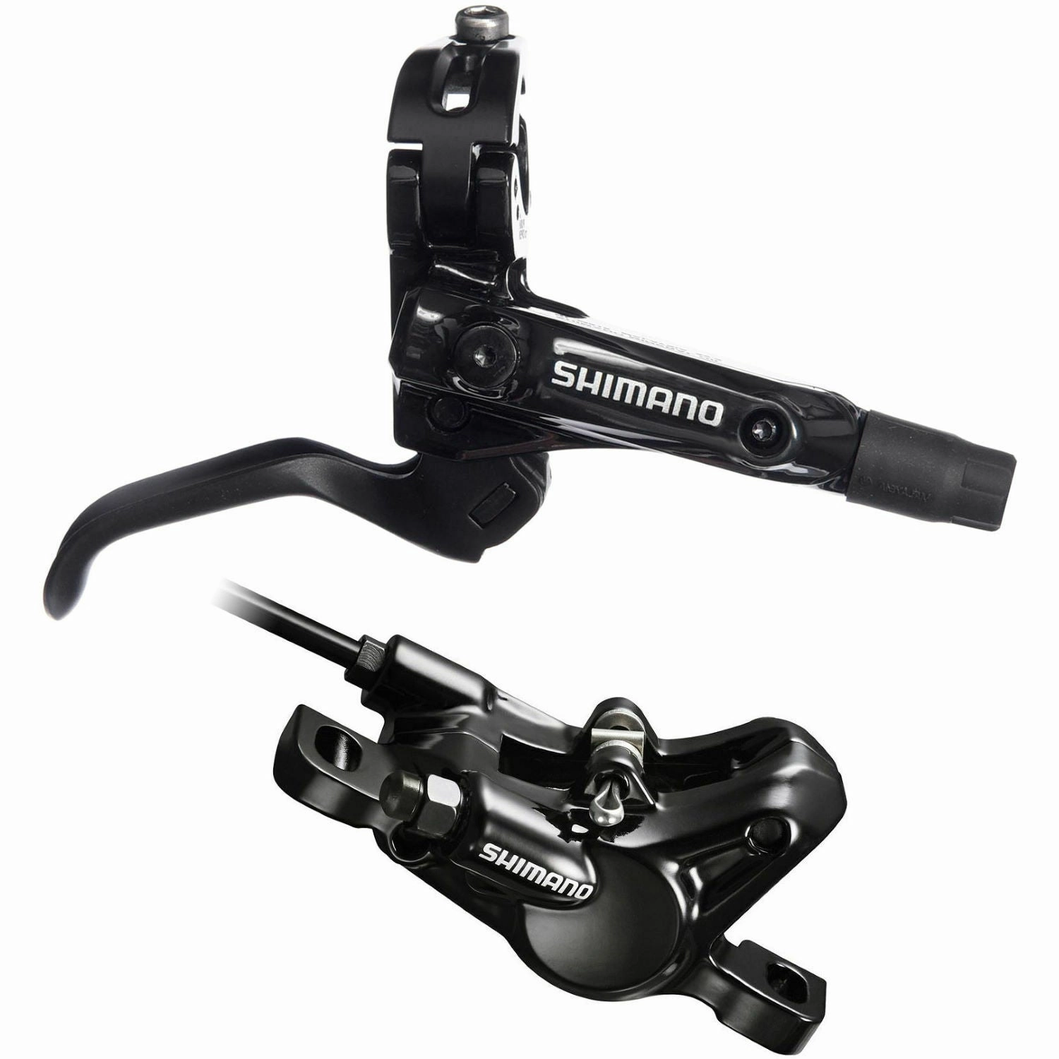 Shimano Deore BR-M615 Disc Brake - Right Hand Rear - 1550mm Hose - Black