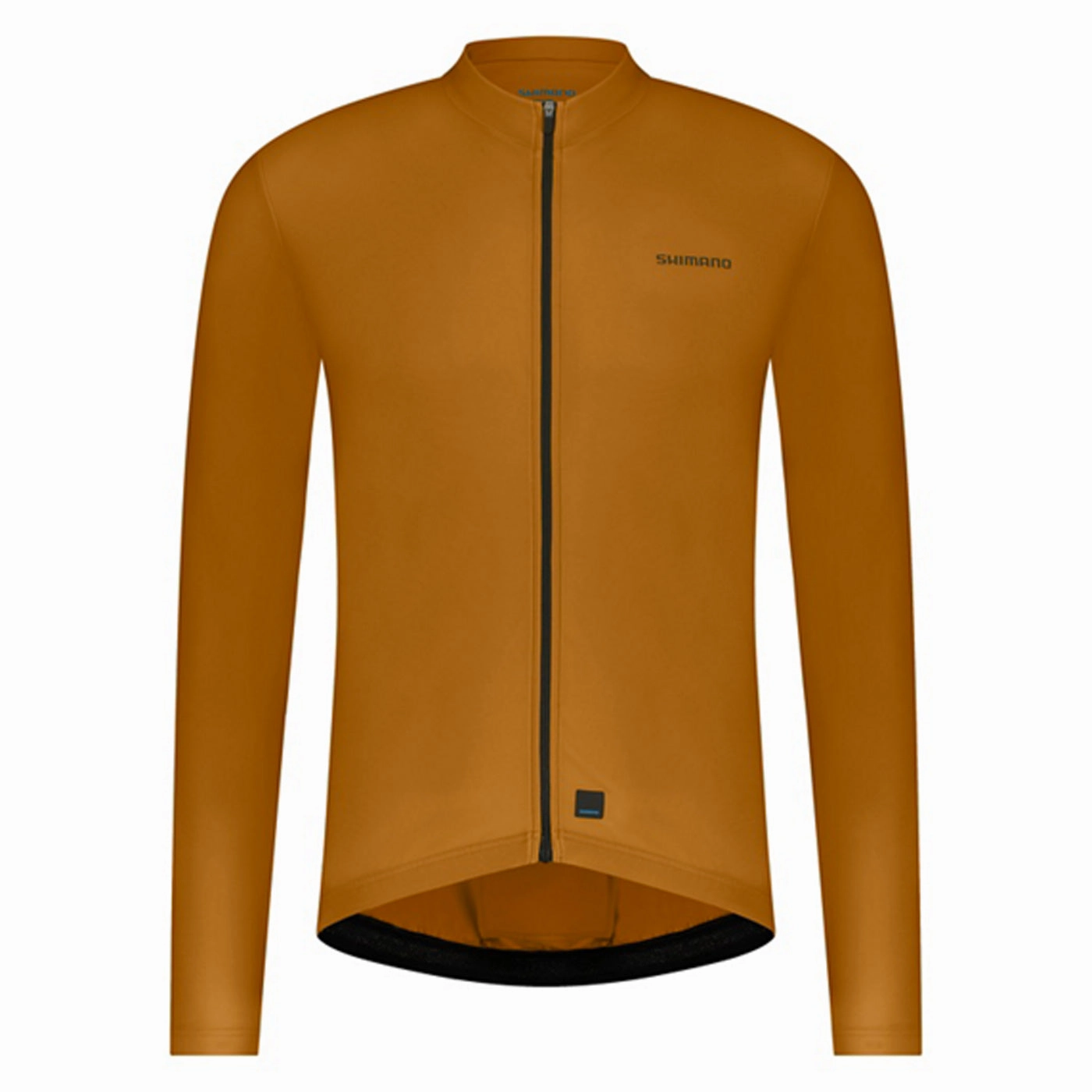 Shimano Element Long Sleeve Jersey - Brown