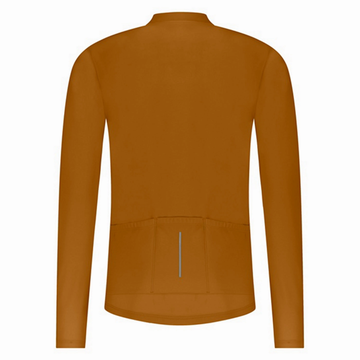 Shimano Element Long Sleeve Jersey - Brown
