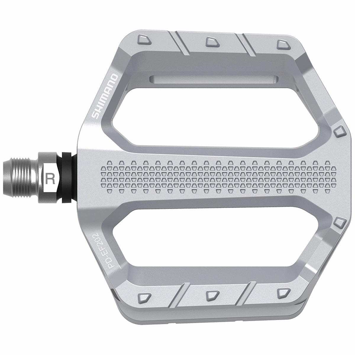 Shimano PD-EF202 Flat pedals - Silver