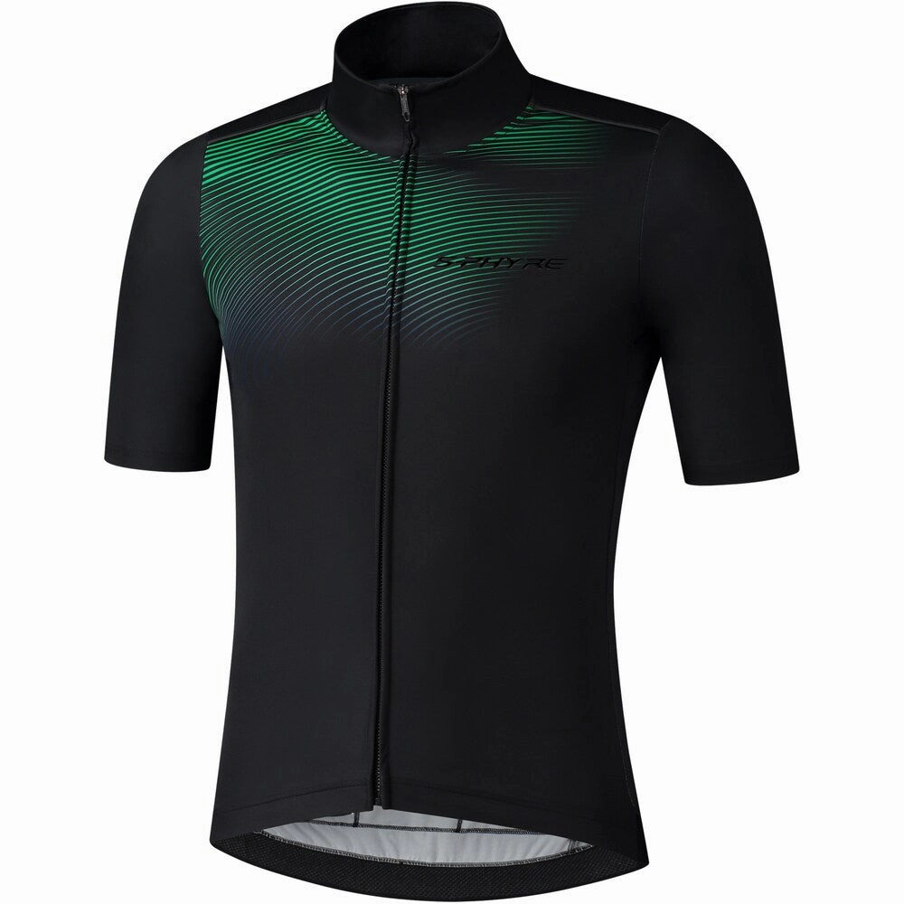 Shimano S-Phyre Wind jersey - Black green