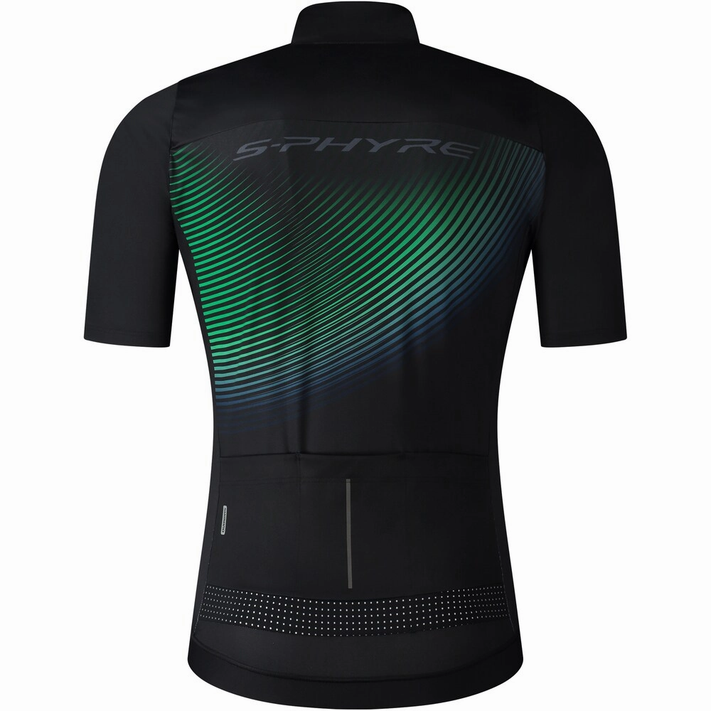 Shimano S-Phyre Wind jersey - Black green