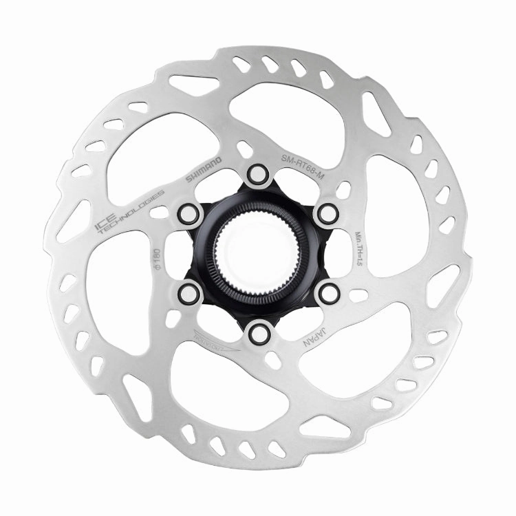 Shimano SM-RT68 Ice Tech Centre Lock Rotor - Silver