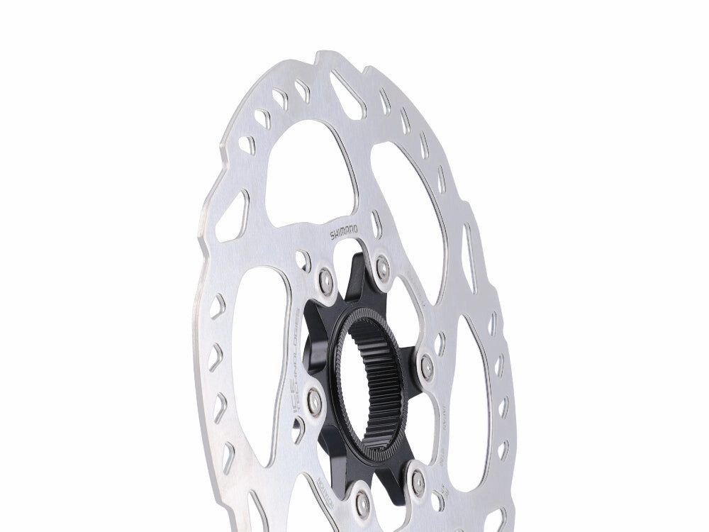 Shimano SM-RT68 Ice Tech Centre Lock Rotor - Silver