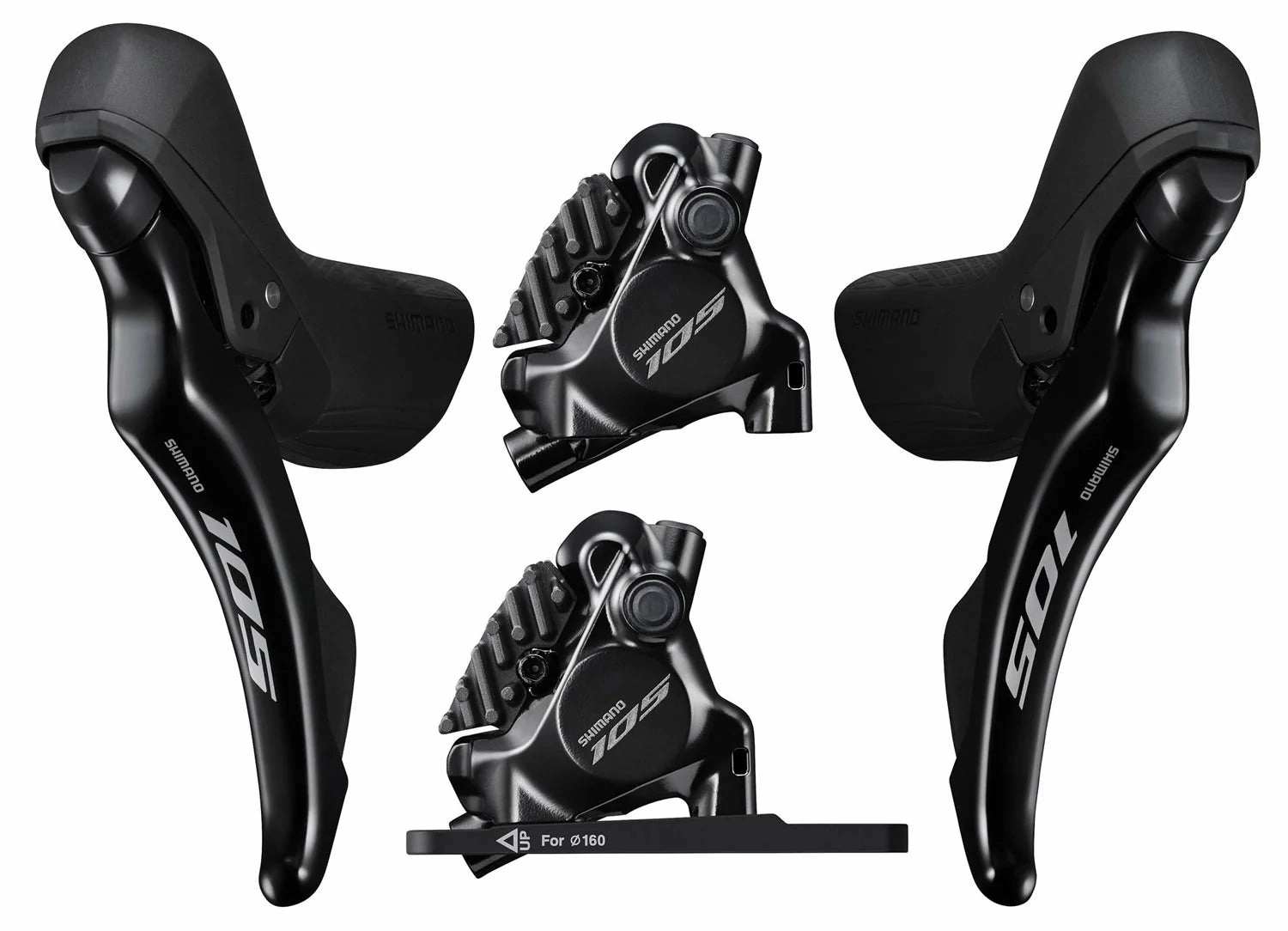 Shimano ST-R7170  105 Di2 Hydraulic Disc STI Shifter / Brake Set