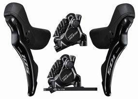 Shimano ST-R7170  105 Di2 Hydraulic Disc STI Shifter / Brake Set