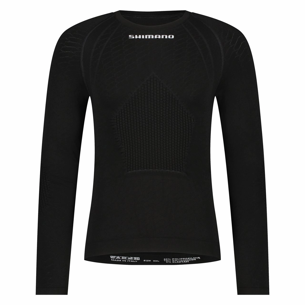 Shimano Vertex Winter base layer long sleeve - Black