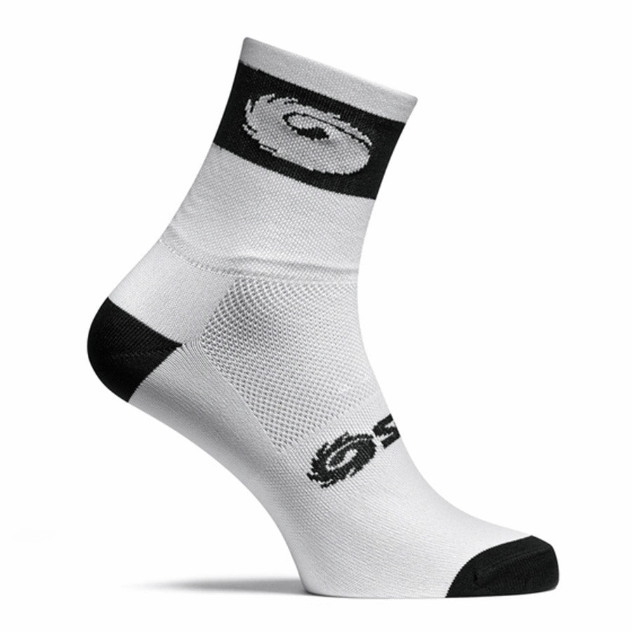Sidi Socks Logo 9 - White