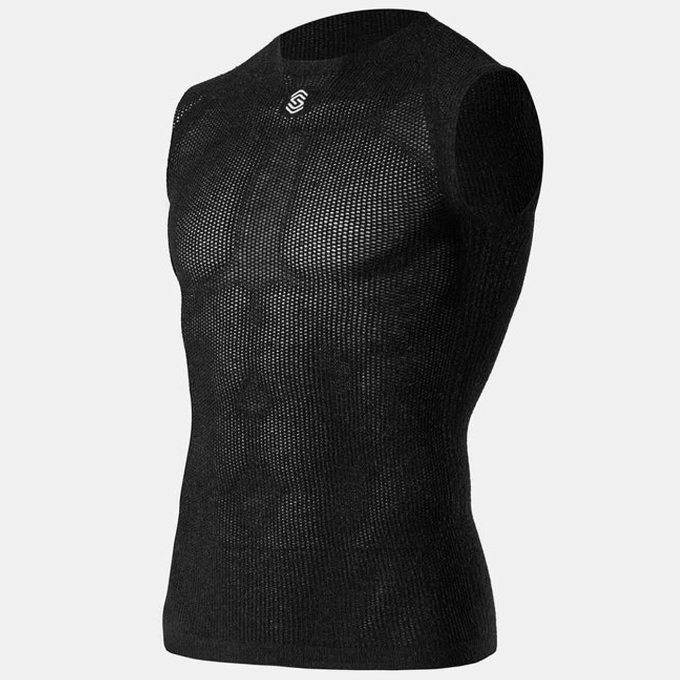 Silverskin Primo Thermo Dry Pro sleeveless base layer - Black