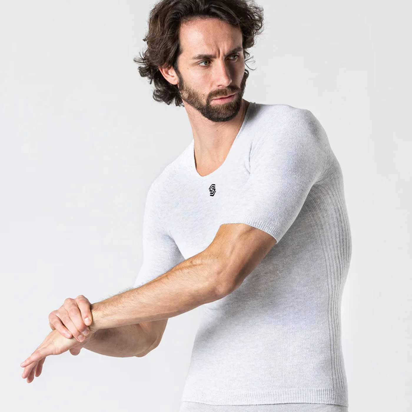 Silverskin Stay Fresh Base Layer - Grey