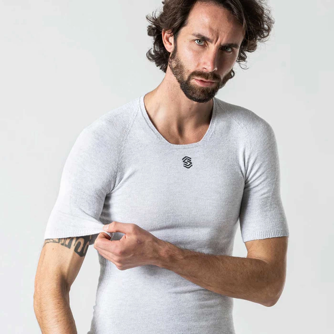 Silverskin Stay Fresh Base Layer - Grey