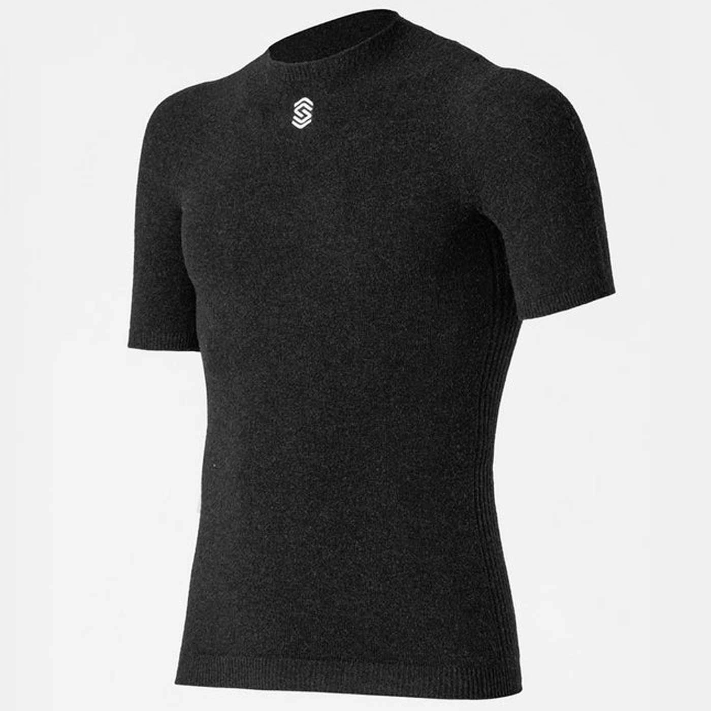 Silverskin Stay Fresh base layer Crew Neck - Black