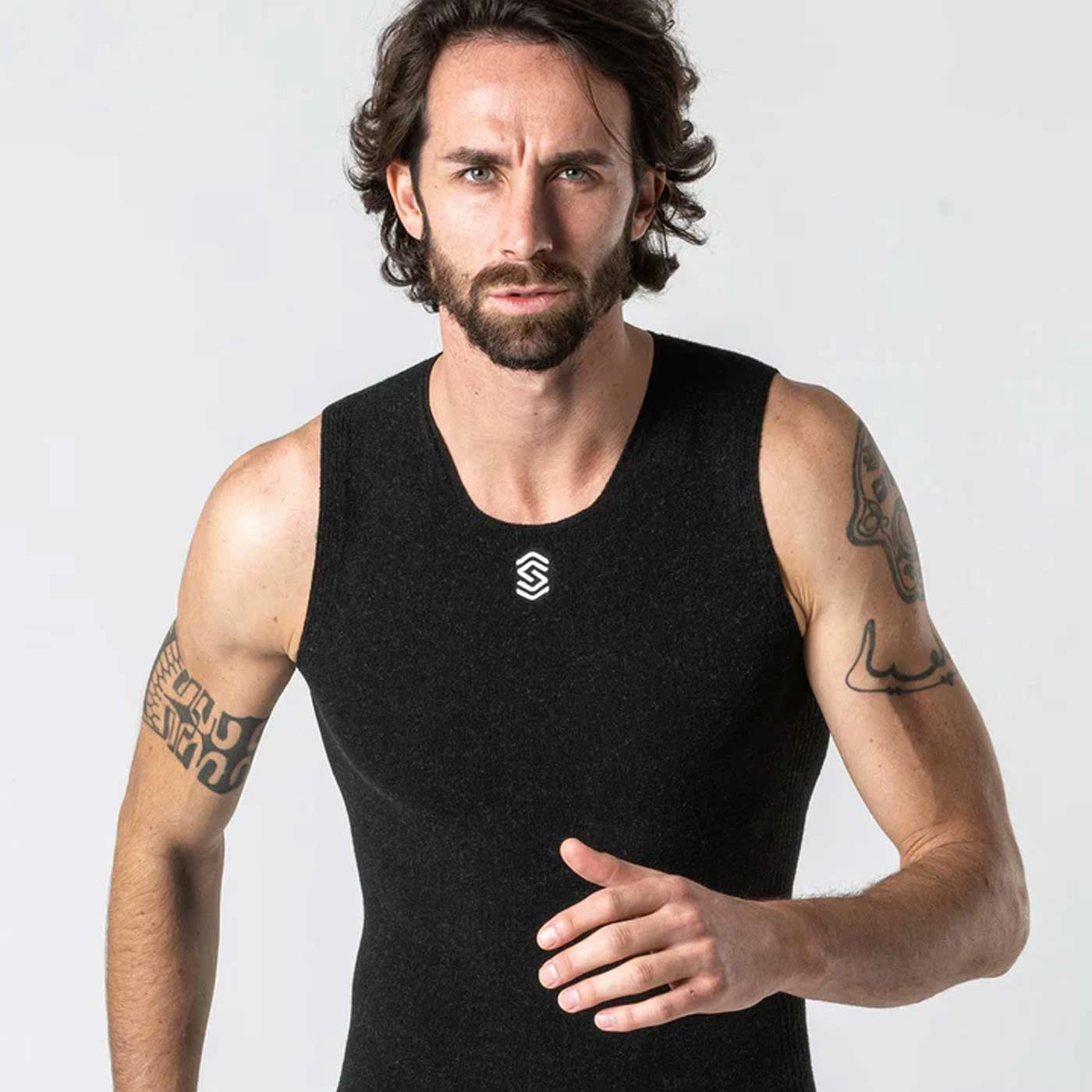 Silverskin Stay Fresh sleeveless base layer - Black
