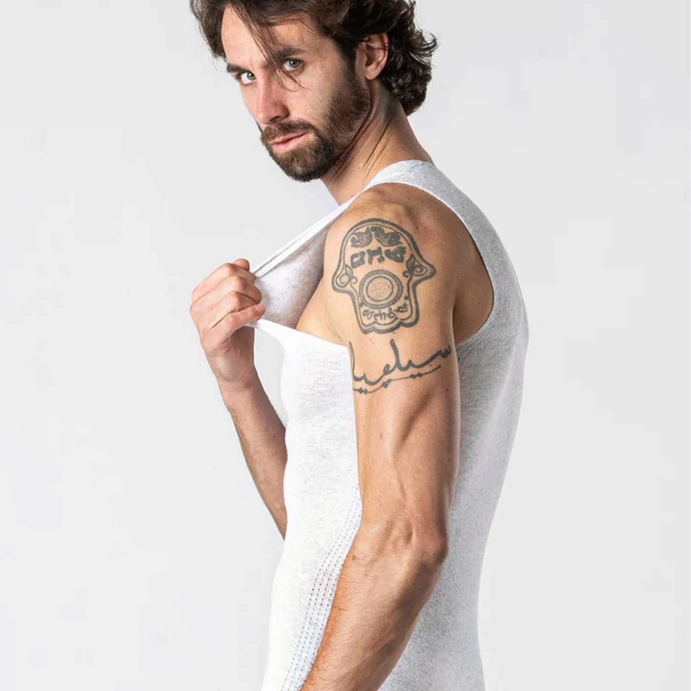Silverskin Stay Fresh sleeveless base layer - Grey