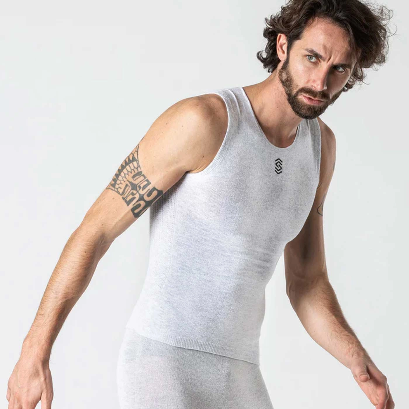Silverskin Stay Fresh sleeveless base layer - Grey