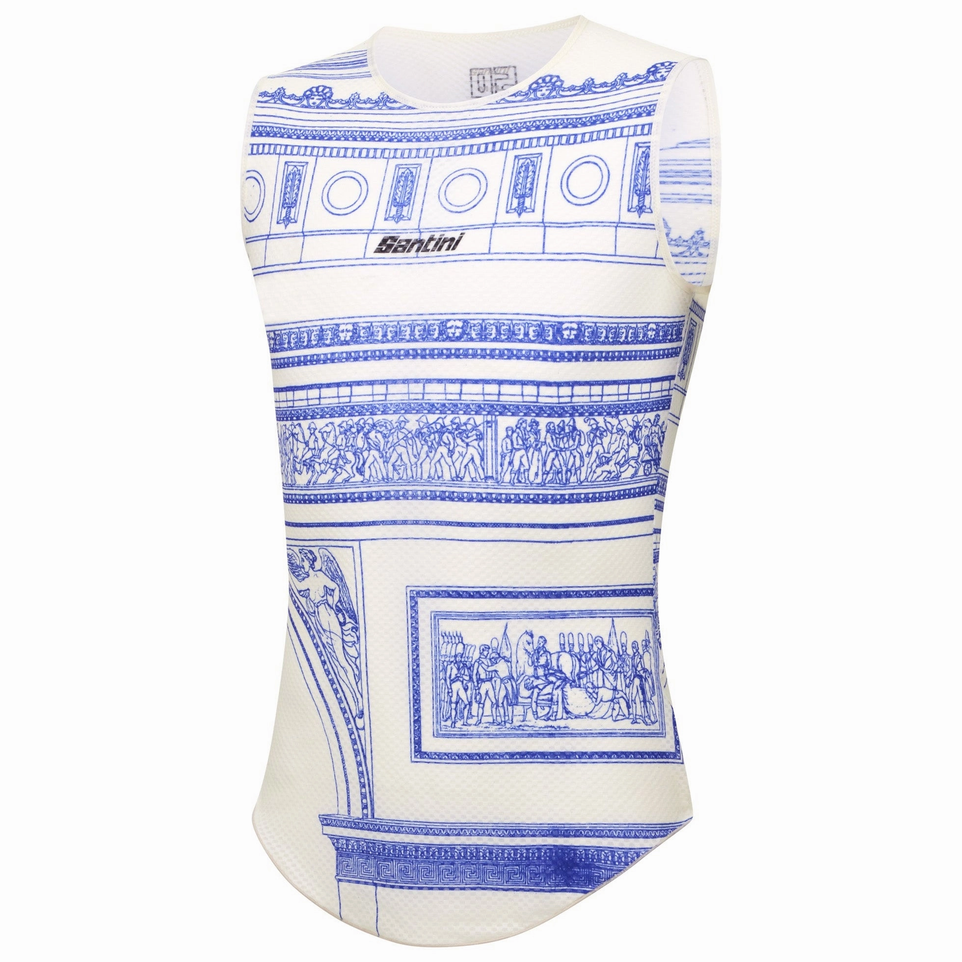 Sleeveless undershirt Santini Tour de France - Arc de Triomphe