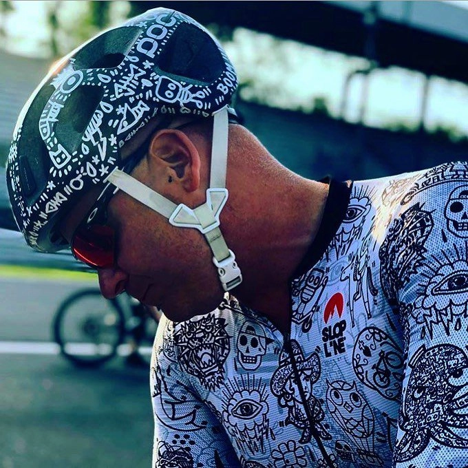 Slopline Sormano Black & White jersey 