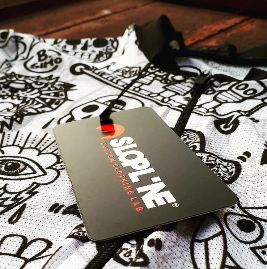 Slopline Sormano Black & White jersey 