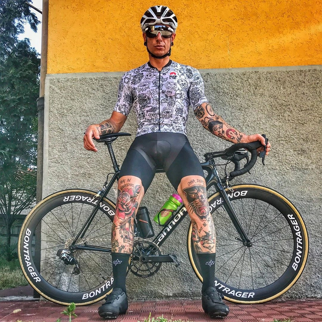 Slopline Sormano Black & White jersey 
