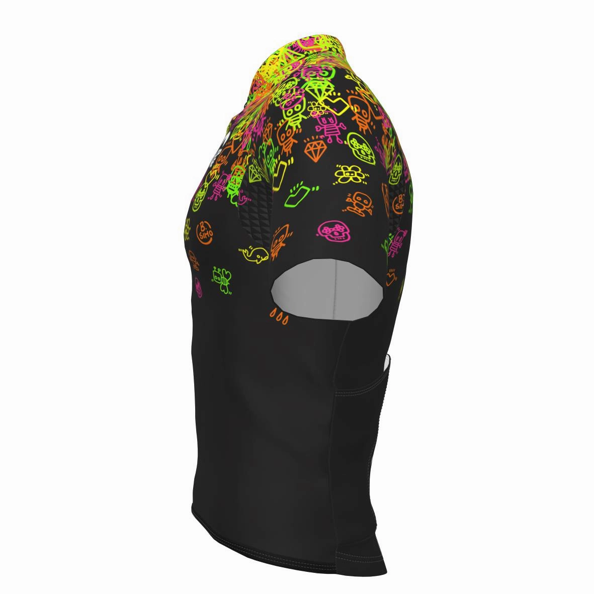 Slopline Sormano Fluo Rain Jersey 