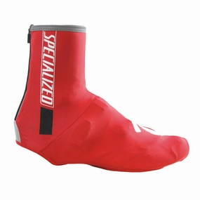 Specialized Elastic Zip shoecover - Red