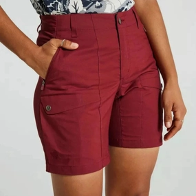 Specialized/Fjllrven Rider's Hybrid women shorts - Red