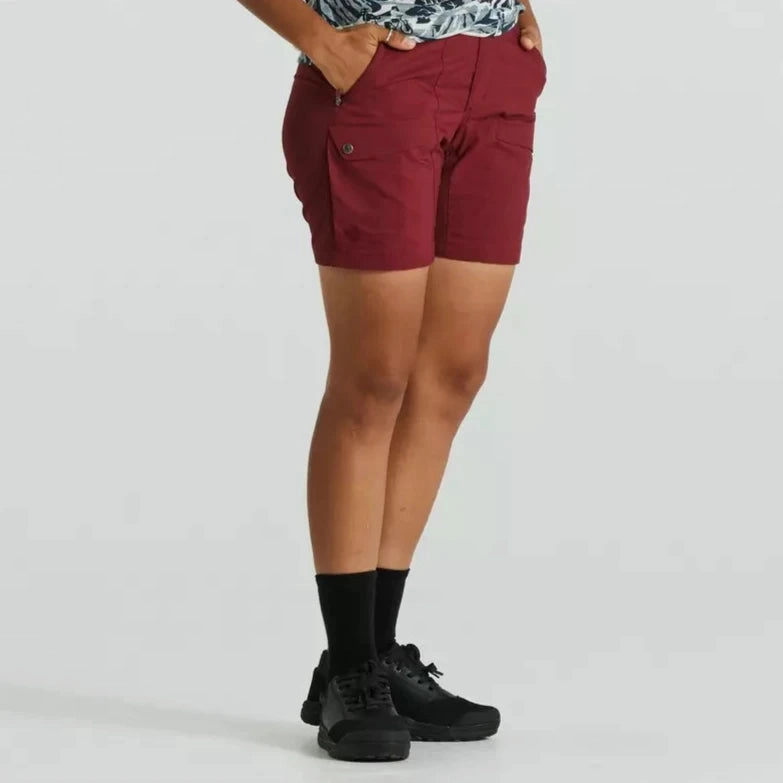 Specialized/Fjllrven Rider's Hybrid women shorts - Red