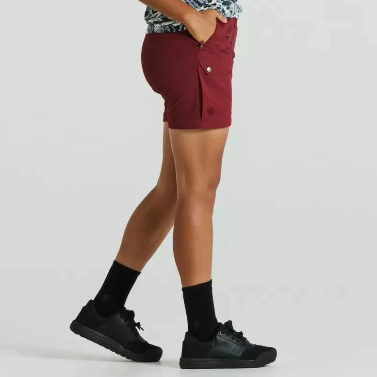 Specialized/Fjllrven Rider's Hybrid women shorts - Red