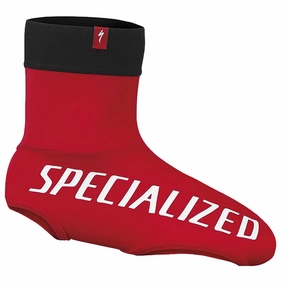Specialized Lycra shoecover - Red