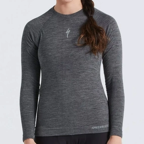 Specialized Merino Seamless long sleeve base layer - Grey