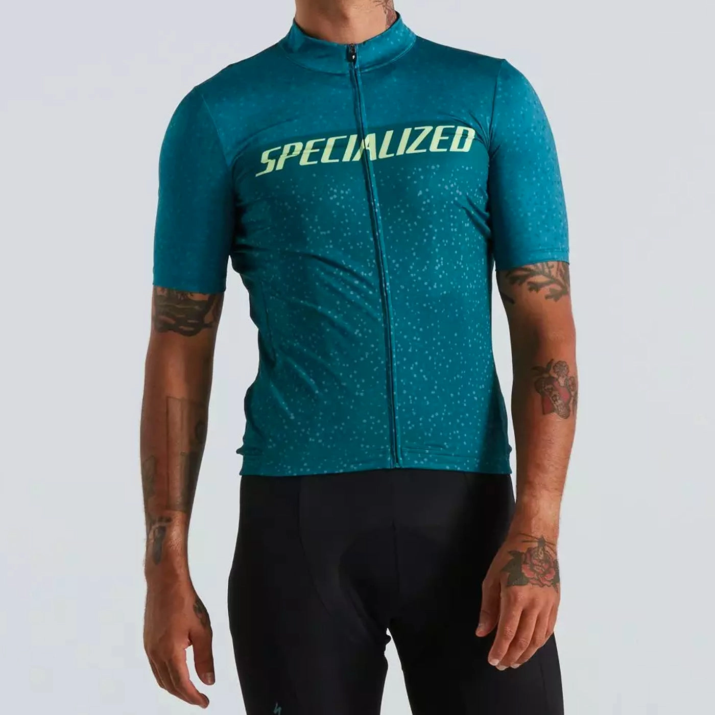 Specialized RBX Comp Logo Jersey - Blue Green 