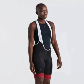 Specialized RBX Comp Mirage women bib shorts - Black red
