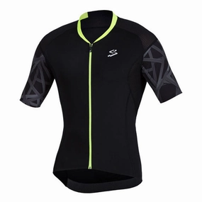 Spiuk Elite Air Jersey - Black Yellow