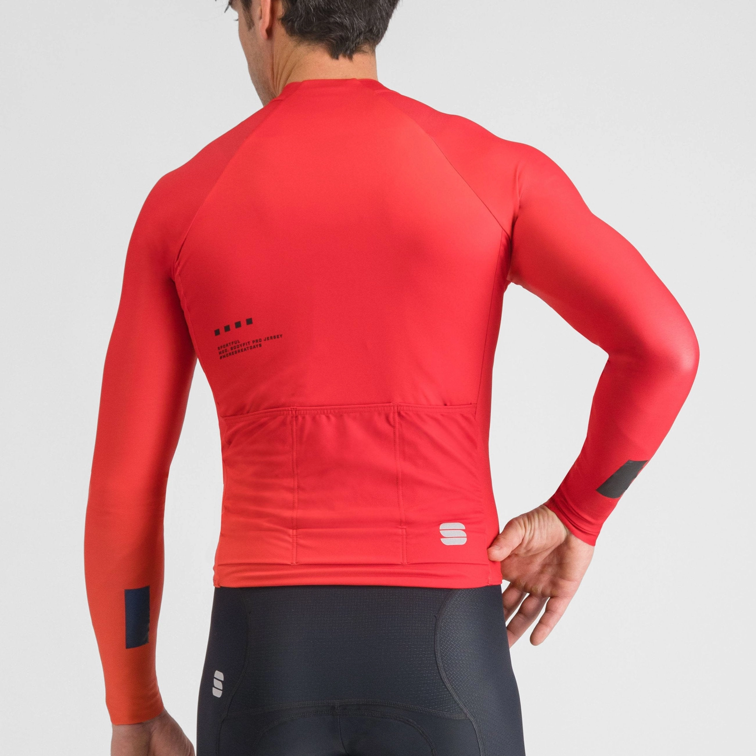 Sportful Bodyfit Pro long sleeve jersey - Light red