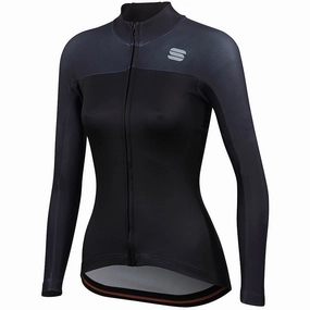 Sportful Bodyfit Pro woman long sleeve jerseys - Black