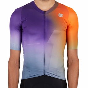 Sportful Bomber jersey - Violet Orange